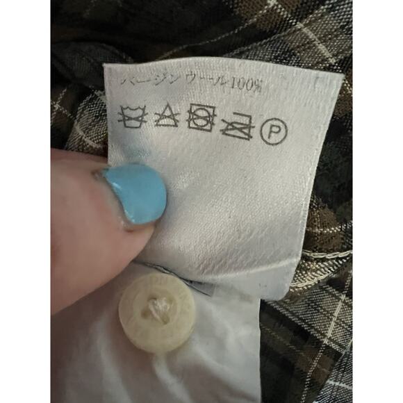 PENDLETON Sir Pendleton 100% Wool Button Down Classic Board Shirt - Picture 9 of 11